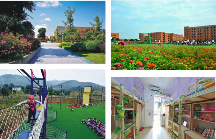 成都五月花高級技工學校校園環(huán)境