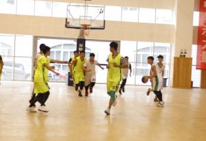 四川城市技師學(xué)院籃球友誼決賽