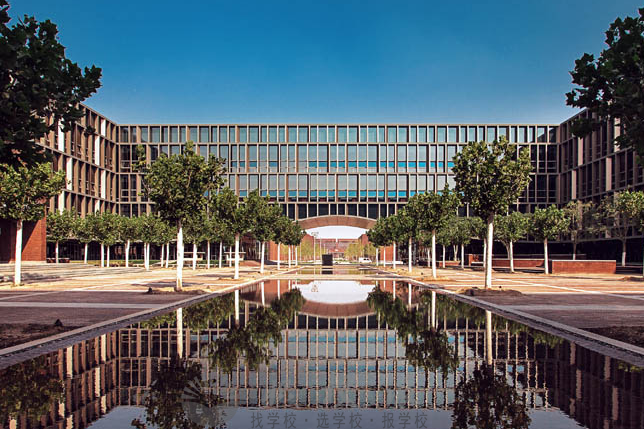 天津大學(xué)校園一角