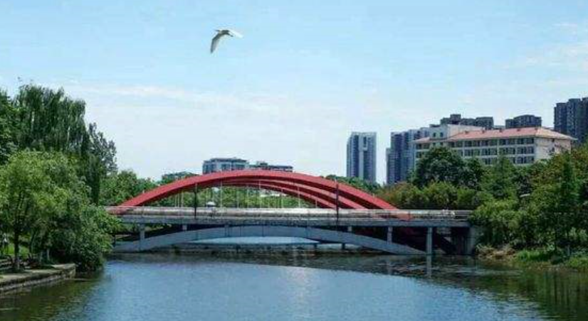 西南交通大學校園一角