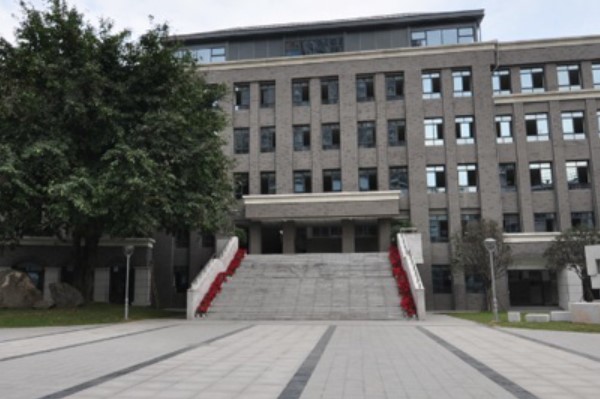 成都樹德中學校區(qū)一角