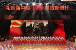 四川職業(yè)院校慶國慶  四川文化藝術學院參加2019年大型群眾歌詠比賽