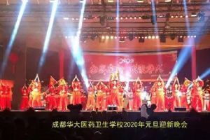 成都中職學校華大衛(wèi)校舉行2020年元旦晚會