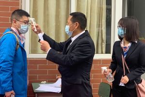 四川省金堂中學校正式返校復學