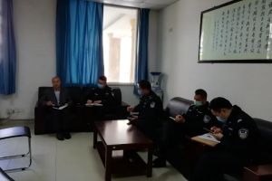 四川職業(yè)高中蒞臨成都希望職業(yè)學(xué)校檢查校園安全