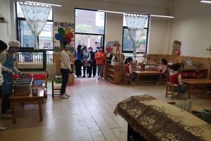 四川師范大學幼師學院舉行防疫演練 成都中職學校保復學