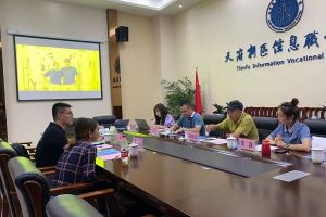 沃爾沃到天府新區(qū)信息職業(yè)學(xué)院洽談合作