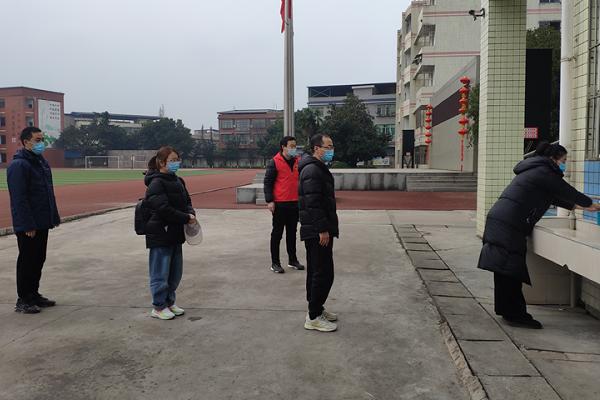 壽安中學(xué)開展疫情防控演練